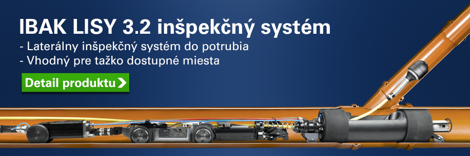 IBAK LISY 3.2 systém kontroly kanalizácie